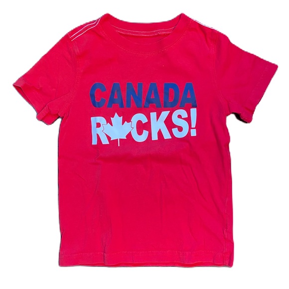 Carters Canada T-Shirt - Size 4 - Picture 1 of 2